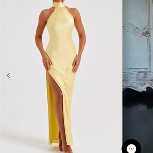 Baby Boo Etta Maxi Dress - Lemon